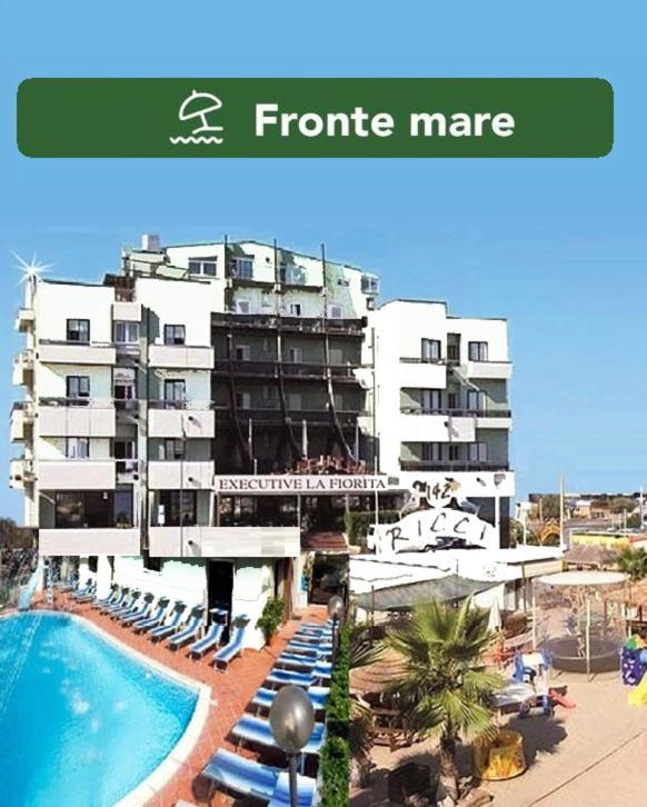 Hotel Executive La Fiorita Rímini Exterior foto